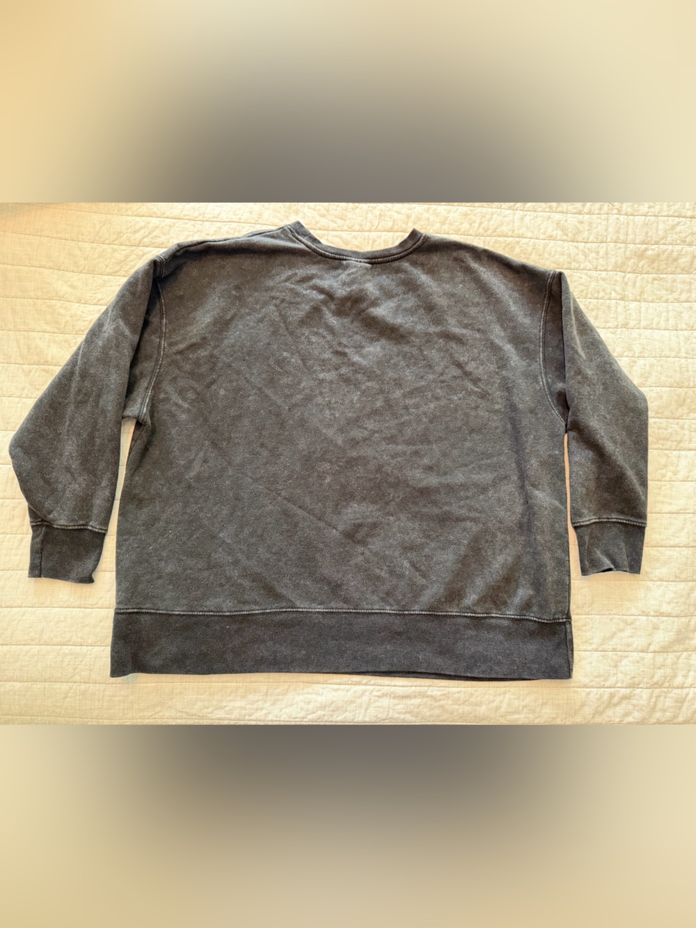 the Rolling Stones Black Sweatshirt with White Tag Logo - Picture 4 of 4